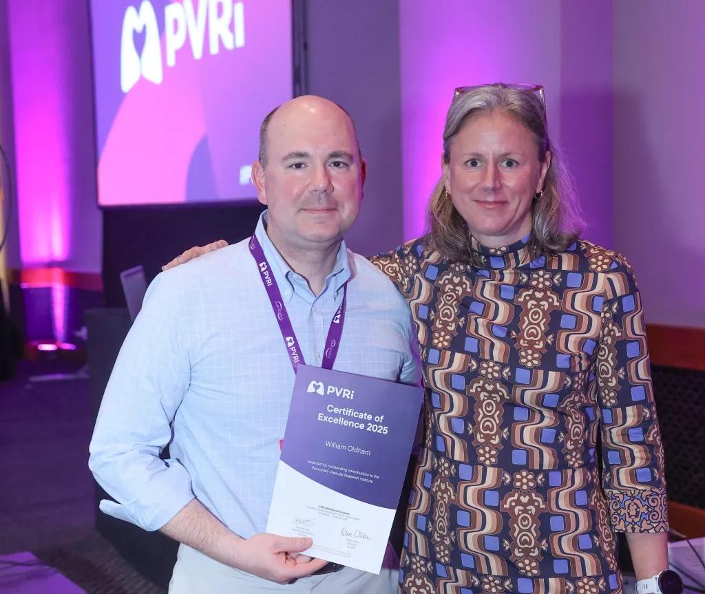 Certificate of Excellence Will Oldham 2025